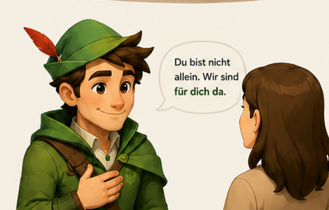 Robin hört zu